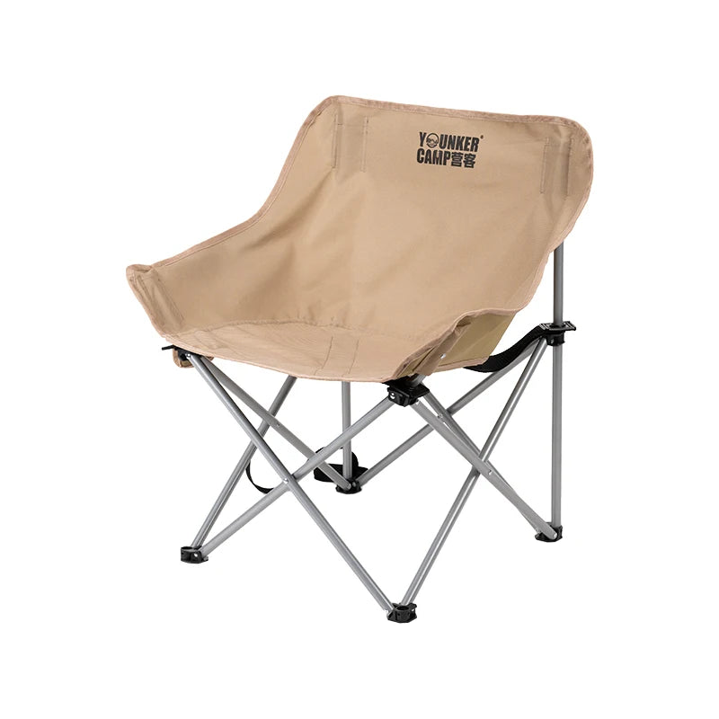 Portable Folding Moon Chair – Outdoor Camping, Picnic, and Fishing Seat