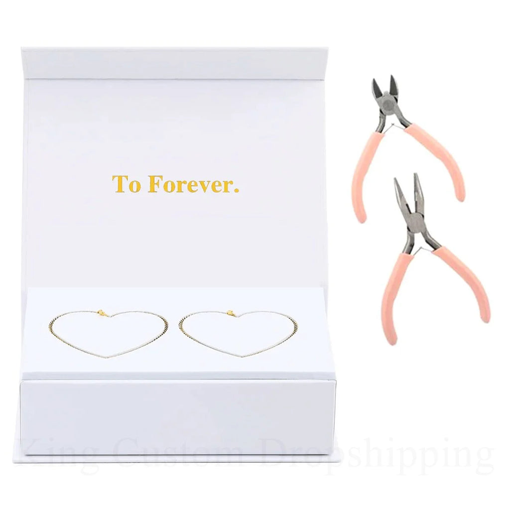 DIY Couple Bracelet Kit – Personalized Jewelry Gift for Valentine’s