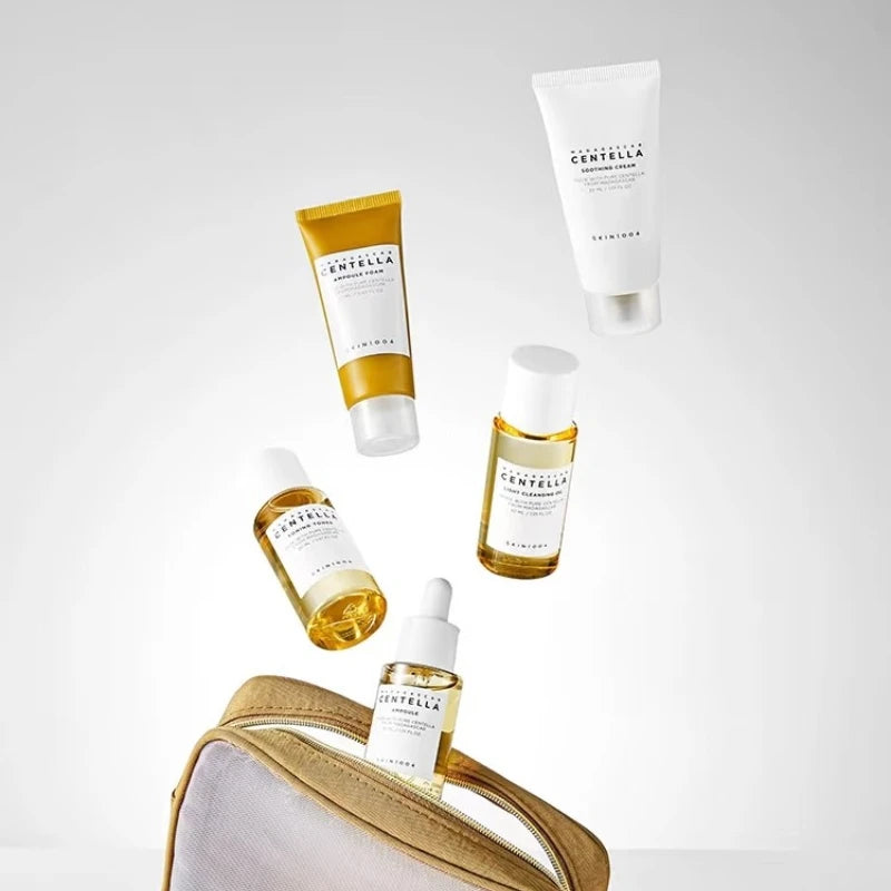 Centella Winter Skincare Travel Kit – 5-Piece Korean Skincare Set