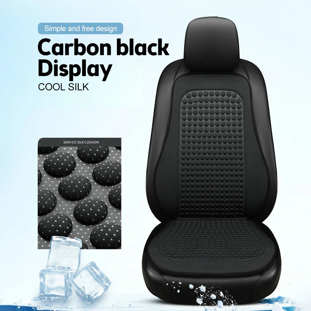 Ice Silk Car Seat Cushion – Waterproof Summer Cool Cover