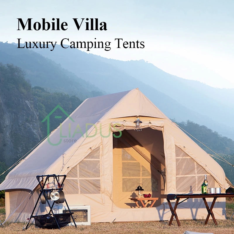 Inflatable Roof Tent – Luxury Waterproof Family Camping Shelter