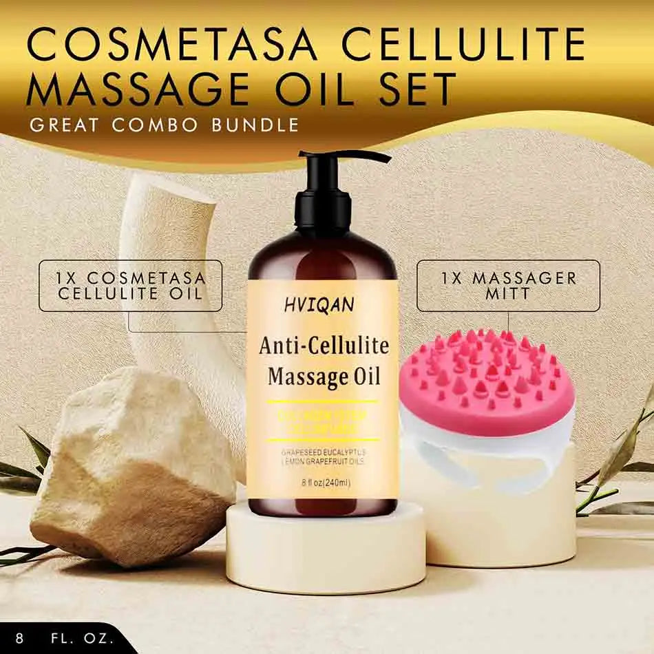 Anti-Cellulite Massage Oil – Collagen & Stem Cell Body Treatment