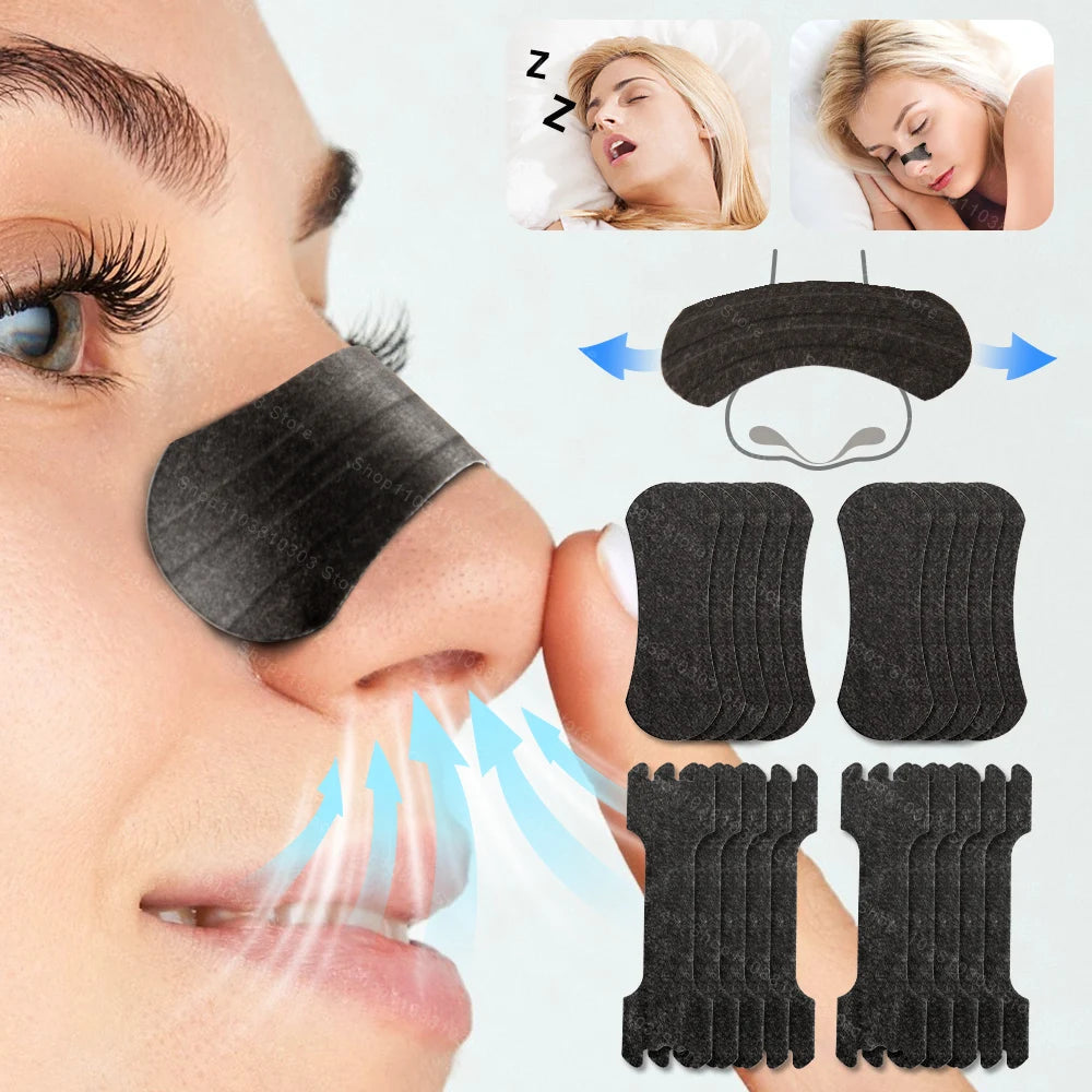 Snoring Relief Nasal Strips – Extra Strength for Sleep or Sports