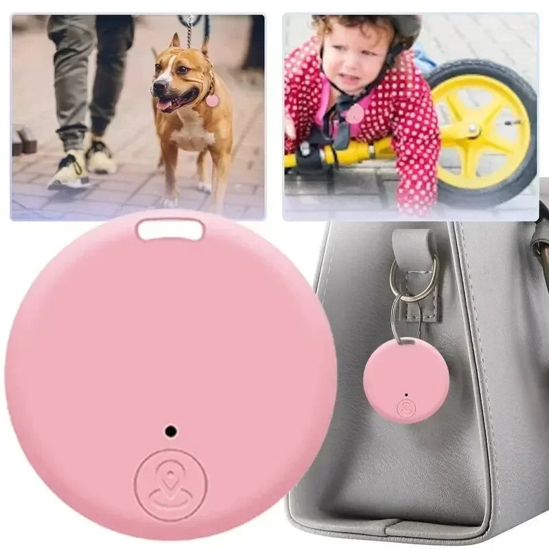 Mini Bluetooth GPS Tracker – Anti-Lost Smart Finder for Pets, Kids, and Valuables