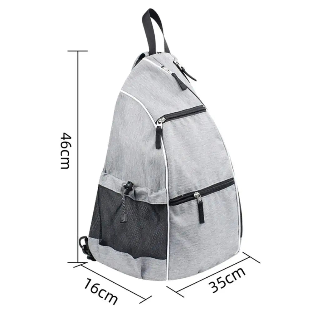 Reversible Pickleball Sling Backpack – Sports Bag for Paddles & Rackets