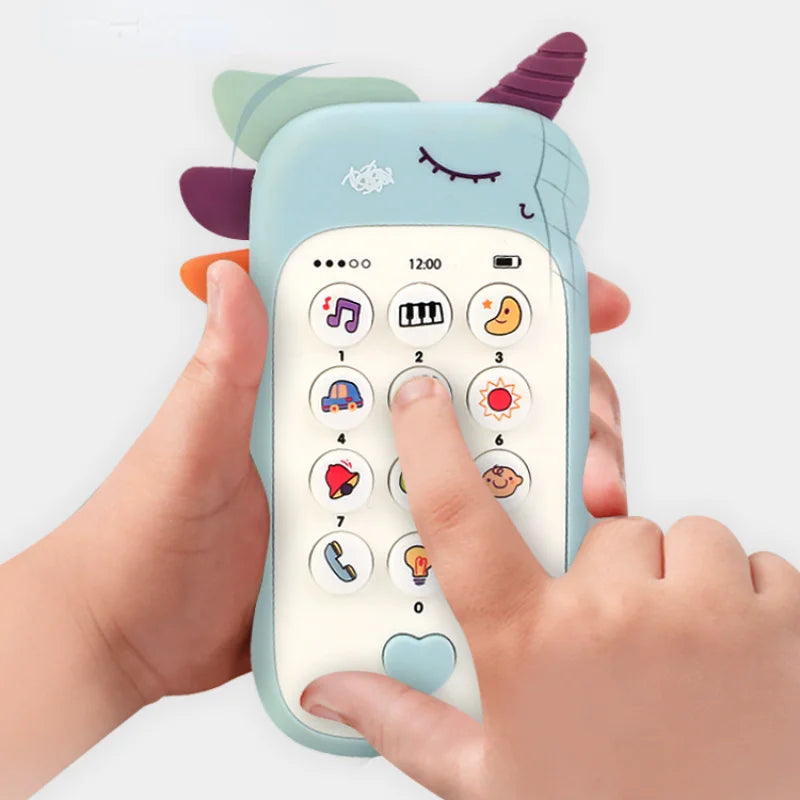 Infant Musical Phone Toy – Teething, Learning, and Sleep Aid for Babies