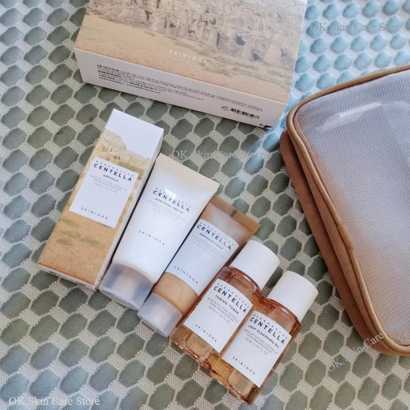 Centella Winter Skincare Travel Kit – 5-Piece Korean Skincare Set