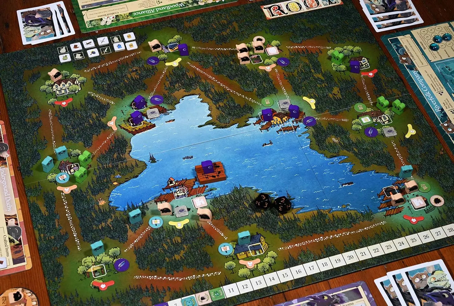 Strategy Board & Card Game – The Riverfolk Expansion for Family & Party Fun