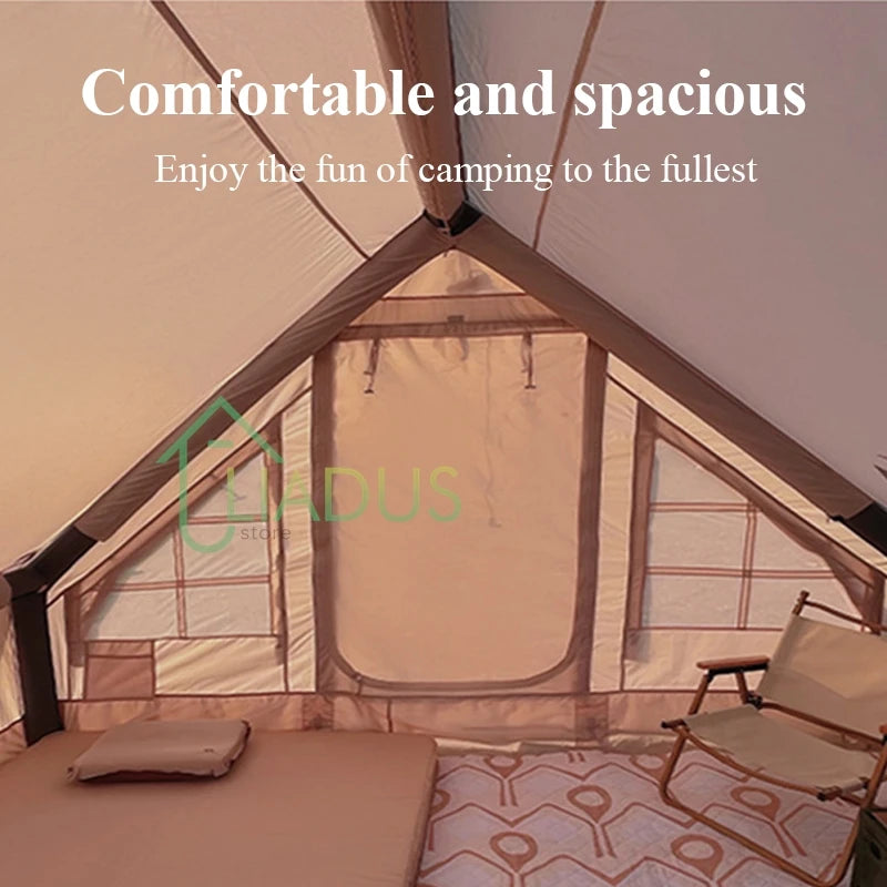 Inflatable Roof Tent – Luxury Waterproof Family Camping Shelter