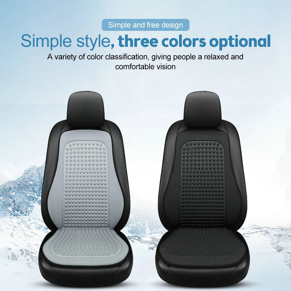 Ice Silk Car Seat Cushion – Waterproof Summer Cool Cover