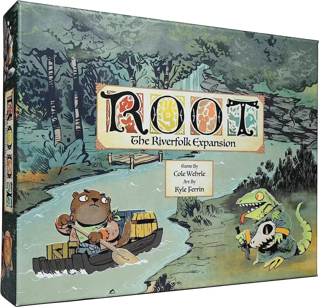 Strategy Board & Card Game – The Riverfolk Expansion for Family & Party Fun