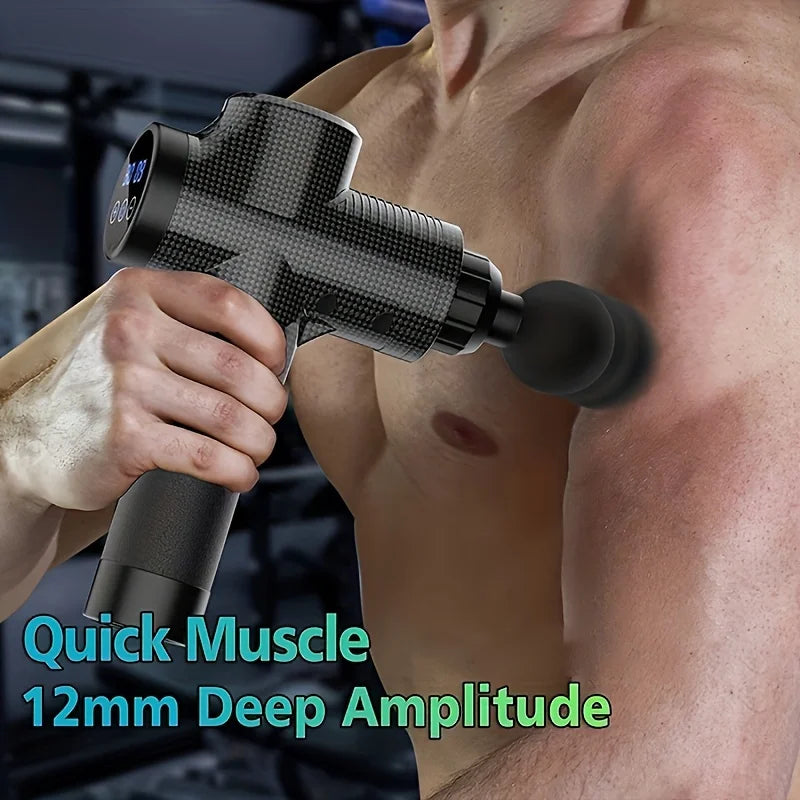 Electric Deep Tissue Massager Gun – Muscle Relaxation Tool