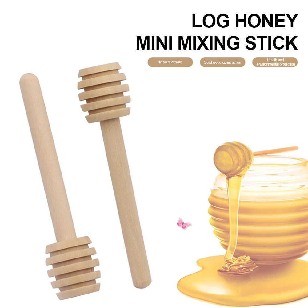 Wooden Honey Dipper – Stir Stick for Kitchen and Honey