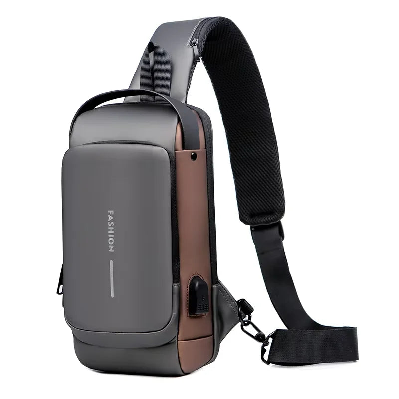 Anti-Theft Crossbody Bag for Men