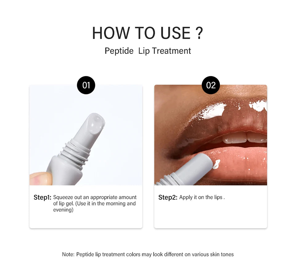 Peptide Lip Mask – Hydrating and Exfoliating Lip Treatment