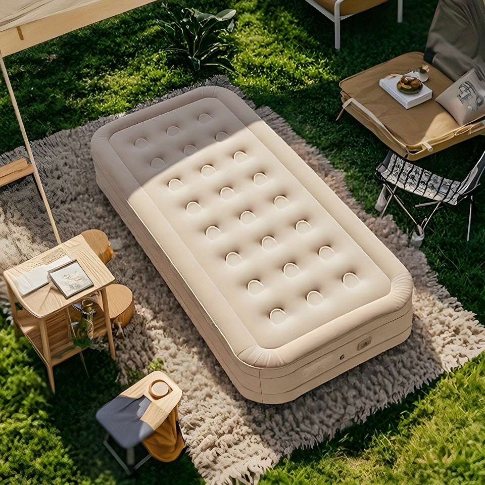 Inflatable Sleeping Pad – Self-Inflating Air Mattress for Outdoors or Travel