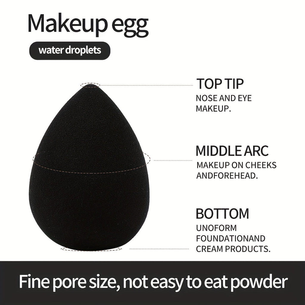 MAANGE Professional Makeup Brush Set – Complete Set with Flannel Bag and Makeup Sponge