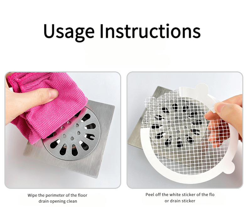 Hair Catcher Nets for Drains – Waterproof Filters for Bathroom and Kitchen