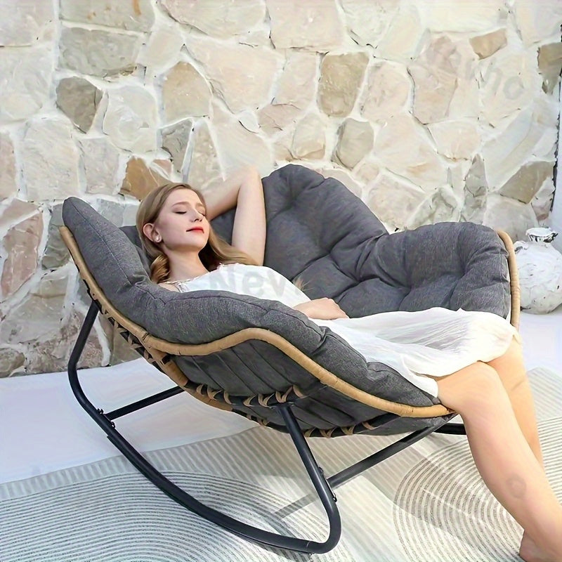 Extra Thick Outdoor Chair Cushion – Heavy-Duty, All-Weather Pad with Removable Cover