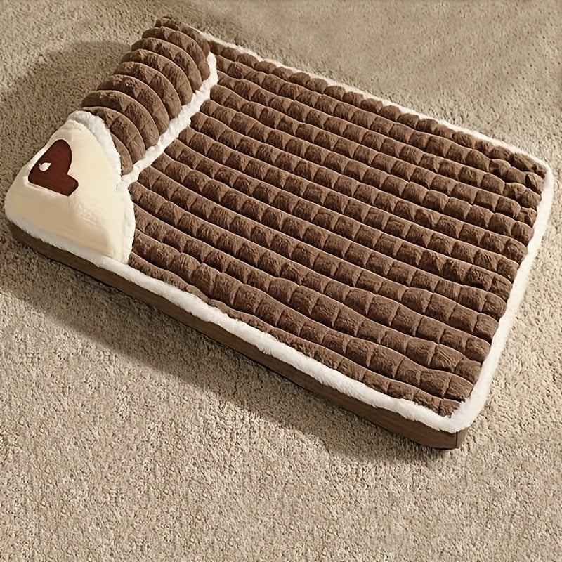 Washable Dog Bed – Cozy, Supportive Sleeping Pad with Removable Mat