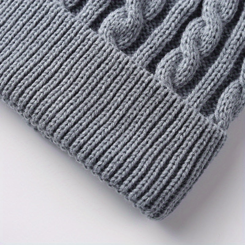 Winter Warm Set for Adults – Hat, Scarf, and Gloves, Lightweight and Cold-Resistant