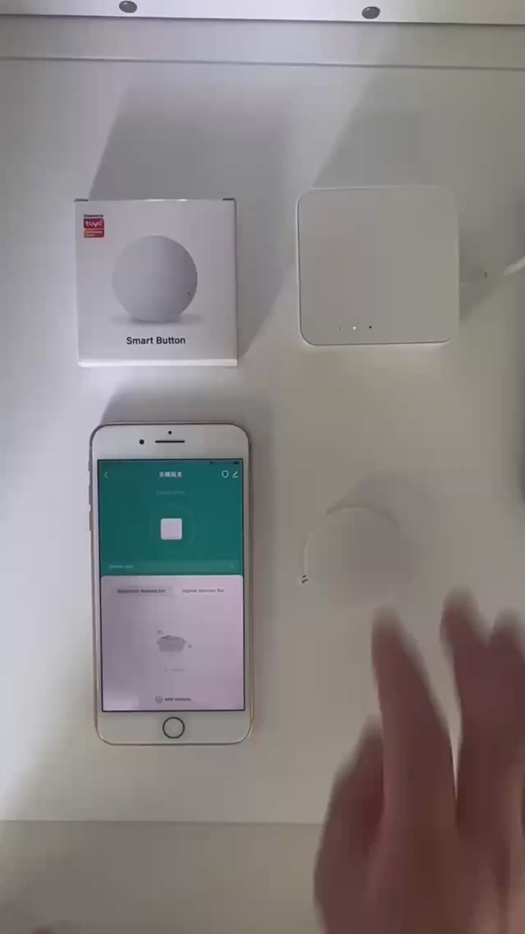 Smart Zigbee Push Button Switch – Wireless Remote Control for Home Automation